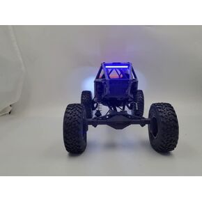 Palumma RC LED Rear Light Bar Kit for AXIAL Rear Lights Bar RC LED Headlight Taillight for AXIAL 1/18 UTB18 CAPRA RC LED Lights Upgrade Parts (BLUE)