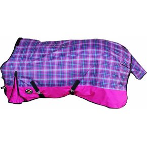 CHALLENGER 78" 1200D Horse Turnout Waterproof Heavy Weight Winter Blanket Purple 5EE15G
