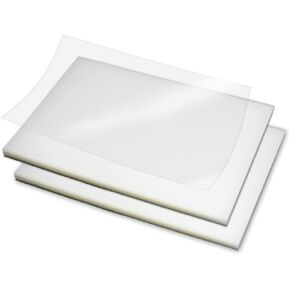 Rayson PP Matte Plastic Cover, Pre-Punched Frosted Cover, 34 Square Holes, A4 8.27 x 11.75 Inches Binding Cover - 50/Pack in Kuwait