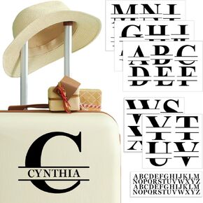 Janlaugh 10 Sheets UV DTF Cup Wrap Transfer Name Sticker Alphabet Letter Sticker Split Letter Monogram Sticker Vinyl Name Decal for Tumbler Laptop Water Bottle Notebook Window DIY Craft(Silver)