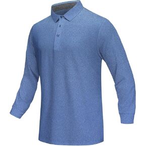 Mens Golf Shirt Dry Fit Performance Polo Shirts for Men Mens Short Sleeve Shirts Casual Work Shirts for Men