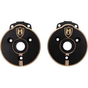 MEUS RACING Brass Front Axle Covers Counterweights 86G/pc for MEUS 1/10 Nylon Portal Axle SCX10 SCX10 II 1/10 RC Crawler Upgrade Pasrts