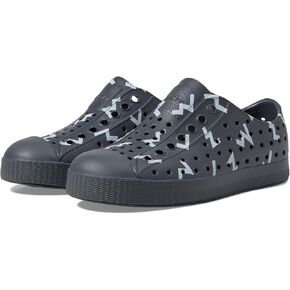 Native Shoes Jefferson Sugarlite Print (Little Kid) Sneaker, Rookie Green/Rookie Green/Bone White Wiggle, 13 US Unisex