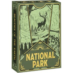 HAAKUN National Park Playing Cards Cute Pet Themed Card for Animal Lovers Teens Adults Friends Family Trivia Board Games Packs Design Set Waterproof Poker Collections Decks with Box