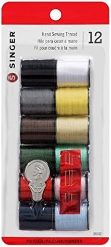 Singer 12pk with Threader - Assorted Colors in Saudi Arabia