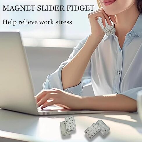 Cool Fidget Toys Adults for Relax, EDC Fidget Slider with Various Gameplay, Magnet Slider Fidget, Lightning Infinite Fidget Slider, Fidget Toys Adults Metal Slider, Gifts for Boyfriend and Father in Saudi Arabia