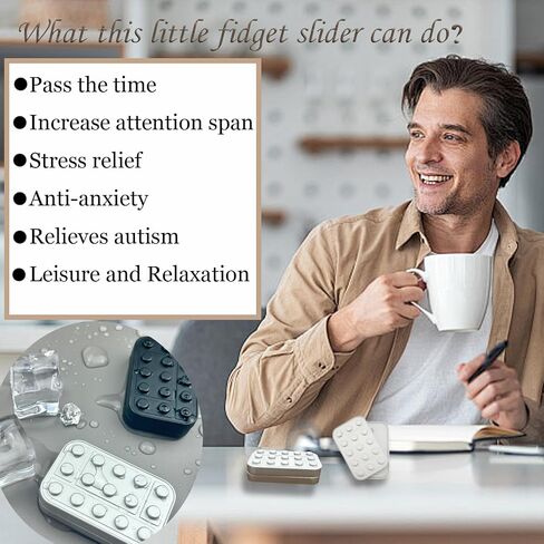 Cool Fidget Toys Adults for Relax, EDC Fidget Slider with Various Gameplay, Magnet Slider Fidget, Lightning Infinite Fidget Slider, Fidget Toys Adults Metal Slider, Gifts for Boyfriend and Father in Saudi Arabia