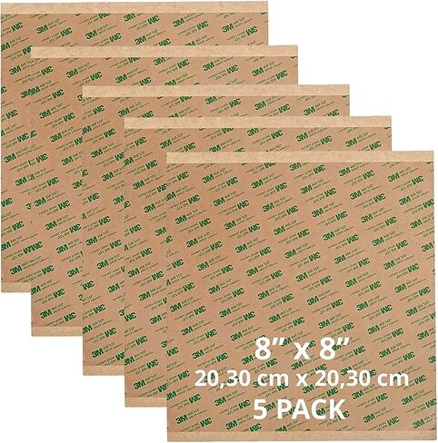 ACIT - 3M 468 MP Adhesive Transfer Tape, 5 Sheets (8'' x 8'') in Saudi Arabia