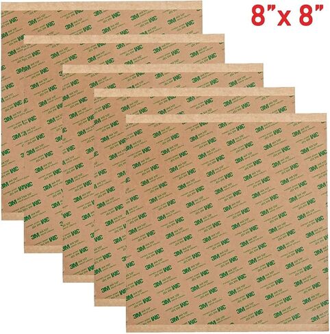 ACIT - 3M 468 MP Adhesive Transfer Tape, 5 Sheets (8'' x 8'') in Saudi Arabia