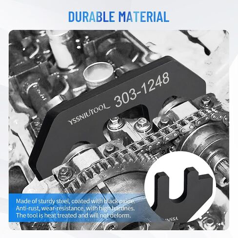303-1655 أداة توقيت محاذاة عمود الكامات المكونة من 7 قطع، متوافقة مع Ford 3.5L EcoBoost المحدث GT F-150 Expedition Lincoln Navigator، مع مقبس إزالة برغي رأس الأسطوانة in Kuwait