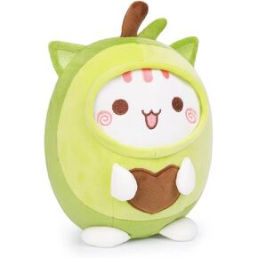 12" Cute Plush Pillow Stuffed Animal, Soft Kawaii Plushie Gift for Kids (Strawberry Cat)