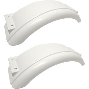 Tie Down White Plastic Trailer Fender for 8in.-12in. Wheel Size, 2-Pack
