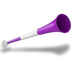 Collapsible Stadium Horn Noise Maker 24 Inch Vuvuzela Blow Horns Loud Sound Soccer Horn Blow Horn Noisemakers for Sporting Events Graduation Games School Sports Party Supplies Favors Accessories