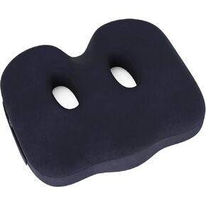 Sit Bone Memory Foam Cushion | Pressure Relief Pad for Hamstring and Ischial Tuberosities | Comfort in Desk Chair or Car Seat