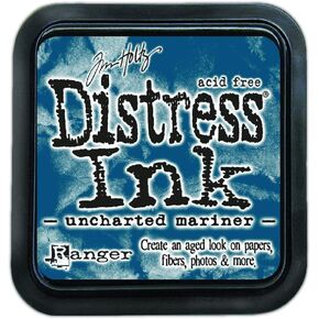 Ranger Tim Holtz-Distress-Ink Uncharted Mariner, 3 x 3 inch pad