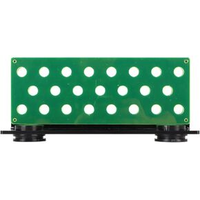 Coral Frag Rack, Magnetic Acrylic Coral Rack with 23 Hole, Multilayer Fluorescent Magnet Coral Frag Holder Coral Stand Coral Racks Holder for Aquarium Fish Tank