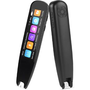 قلم قارئ المسح الضوئي لقلم مترجم فوري ثنائي الاتجاه، قلم قراءة المسح الذكي لعسر القراءة، قلم ترجمة عبر الإنترنت دون اتصال للطلاب البالغين، جهاز مترجم اللغة in Kuwait