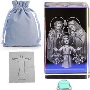 Bible Cover,Book Protection Handbag Carrying Case Church Bag,Shoulder Strap Zipper Pocket Pen Holder with 3D Engraved Crystal About Religious Classic Scenes
