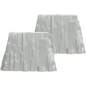 Lionel O Gauge Rock Piers 2-Pack Model Train Accessory