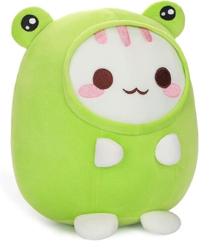 12" Cute Plush Pillow Stuffed Animal, Soft Kawaii Plushie Gift for Kids (Strawberry Cat) in Saudi Arabia