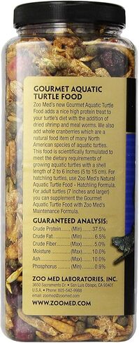 Zoo Med Gourmet Aquatic Turtle Food 11 oz - Pack of 2 in Kuwait