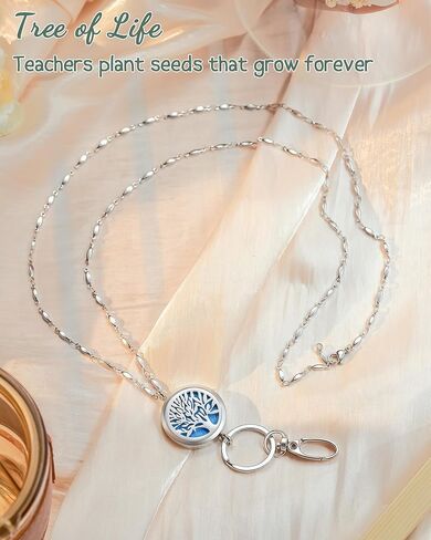 Shonyin Fashion Handmade Teacher Lanyard for ID Badges and Keys, DIY Back to Teacher Christmas Appreciation Gifts in Kuwait