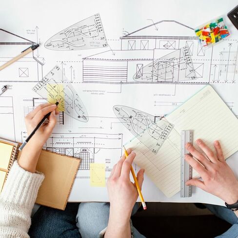 Giantree 5 حزمة قالب Parabola الرياضيات، قالب منحنى متعدد الوظائف Parabola Ruler Engineering Ruler مجموعة الهندسة الرياضية قالب Parabola للمدرسة المكتبية in Saudi Arabia