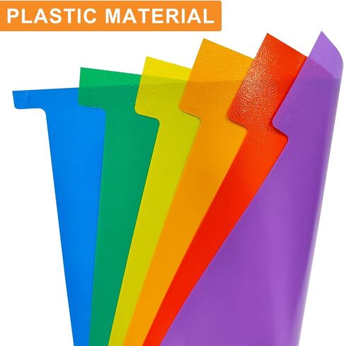 1-31 Tab Dividers, Plastic Dividers for 3 Ring Binders, Multicolor Binder Dividers with Tabs, Customizable Table of Contents, Number 1-31 Tabs, 5 Sets in Saudi Arabia