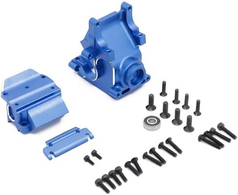 Upgraded Gearbox Case for Arrma 1/8 1/7 6S BLX Models - Typhon, Kraton, Outcast, Mojave, Notorious, Infraction, Felony, Talion, Limitless | Alloy Center Sway Bar Mount & Gearbox Bulkhead Cover (black) in Saudi Arabia