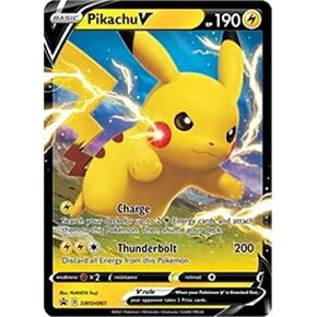 Pokemon Sword & Shield Promo Ultra Rare Pikachu V SWSH061