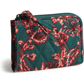Vera Bradley Women's Cotton Zip Card Pouch