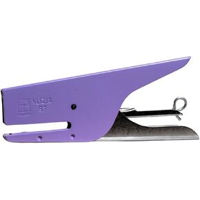 Ellepi Klizia 97 Stapler with Staples: Silver Handle (Lilac)