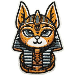 Vintage Mohawk Bear Embroidered Iron on Patch, Cool Animal Sew on Repair Applique, Punk Patch for Vests, Jackets, Clothing, Hats, Backpacks & Jeans