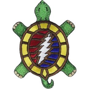 C&D Visionary Application Grateful Dead SYF Terrapin Patch, Green