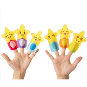 Twinkle Twinkle Little Star Finger Puppets for Kids, 6PCS Nursery Rhyme Finger Puppets Toy, Perfect for Parent-Child Interaction, Classroom Teaching, Bedtime Storytelling