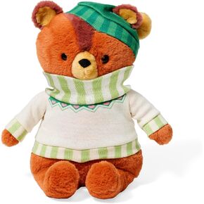 Wild Republic Amazon Exclusive 2024 Holiday Bear 14" Eco-Friendly Plush