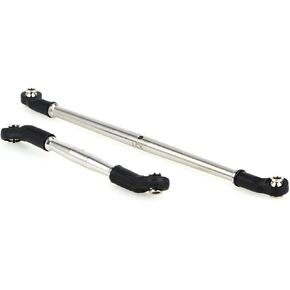 LCX Racing 1/10th RC Crawler Car Stainless Steel Front Steering Linkage for Traxxas TRX4 TRX6 6x6 G63, Upgrades Parts Accessories