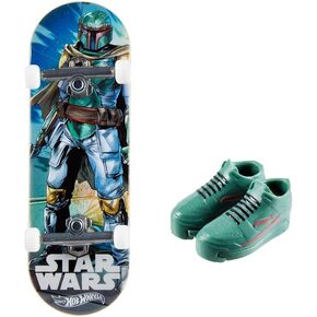 Hot Wheels Mattel Mini Skateboard with Shoes Assorted Models (HNG34)