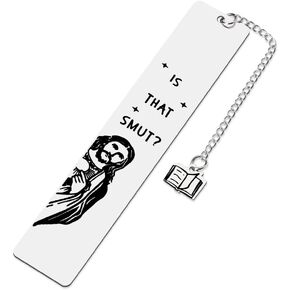 Funny Bookmark Gifts for Women Men is That Smutt Jesus Bookmark for Friends Teens Adults Hilarious Birthday Christmas Gifts for Sister Brother Niece Smutty Book Lovers Gifts for Daughter Son