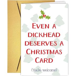 Funny Christmas Card for Him, Dirty Christmas Card Husband, Adult Christmas Card Him, Rude Christmas Card Gift Boyfriend, Sexy Christmas Card For Men, Merry Husband Boyfriend Fiance Christmas Card