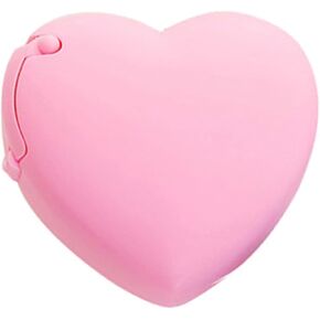 1pc Pink-Heart Tape Dispenser,Creative and Practical Invisible Tape Cutter with Small Tape Inside Tape Dispenser Invisible Tape Cutter,Cute Heart Tape Organizer for School and Offices,Tape Dispensers