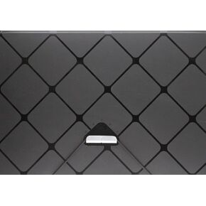 Pendaflex Water Proof, Tear Resistant, Flap, Expandable Pocket, Elastic Closure Expanding File, Black (PFX39624BLA)
