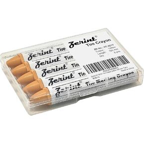 HT-921Y Tire Crayon, 5 pcs Yellow