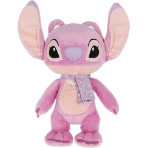 KIDS PREFERRED Disney Baby Angel with Holiday Scarf Stuffed Animal Plush Toy, Lilo and Stitch Stuffed Animal Baby Toy for Infants & Toddler, 15 Inches