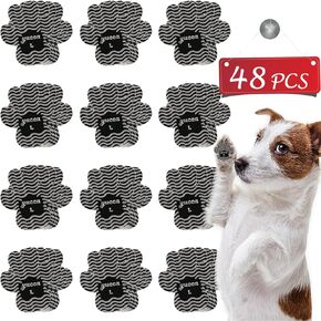 yucca Dog Anti Slip Paw Grips Traction Pads, Dog Paw Protector with Stronger Adhesive, Toe Grips for Dogs from Slipping on Hardwood Floors, Dog Shoes Booties Socks Replacement for Older Dogs
