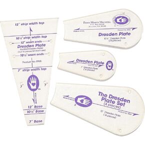 Perfect Patchwork Template-Dresden Plate, Package of Four in Kuwait