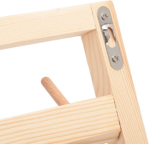 Thread Holder 48 Spools Thread Rack Wall Mounted Wooden Thread Holder, DIY Embroidery Spool Thread Organizer for Household Sewing, 13.4 x 16.1in Thread Rack with Hanging Hook in Saudi Arabia
