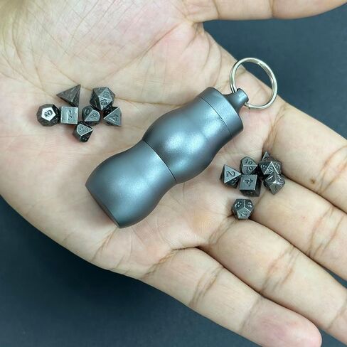 Mini Dice Set with Metal Dice Pocket Watch Shell Case in Saudi Arabia