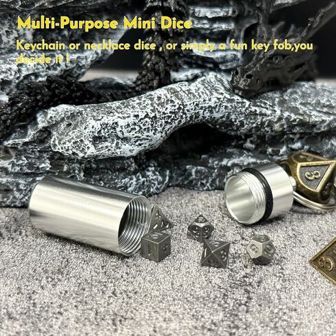 Mini Dice Set with Metal Dice Pocket Watch Shell Case in Saudi Arabia