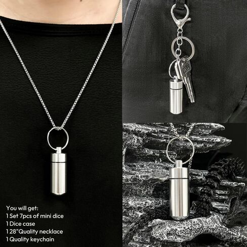 Mini Dice Set with Metal Dice Pocket Watch Shell Case in Saudi Arabia